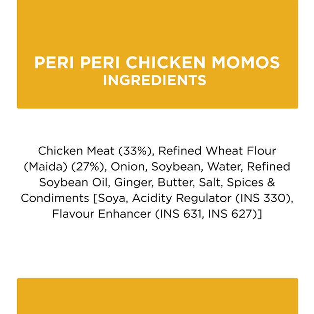 Prasuma Peri Peri Chicken Momos(250gms) & Prasuma Peri Peri Veg Momos(15pc) Combo