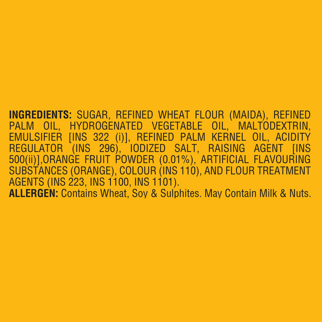 Dukes Nutri Choice Orange Wafers | Trans Fat-free