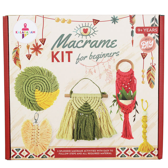 Kalakaram Macrame Kit For Beginners