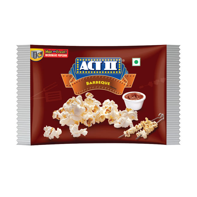 Act II Microwave Popcorn - Barbeque, Hot & fresh in 3 Mins