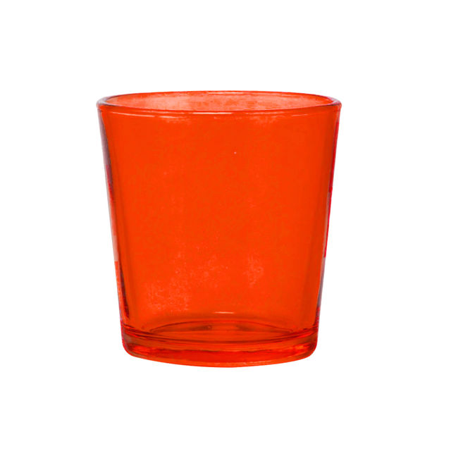 BAY6 Colored Glass Votive Set - 2 Inch | 4pc - Assorted