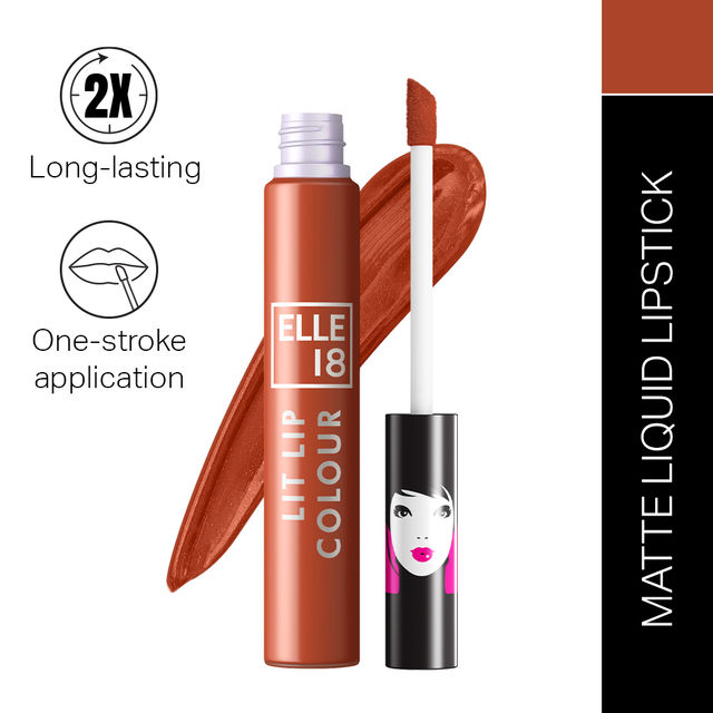 Elle18 Liquid Lip Color - Tawny Wood