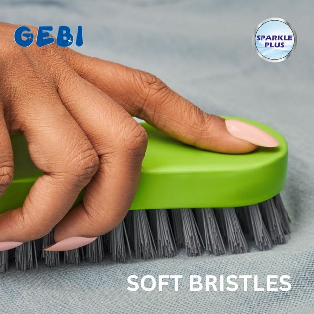 Gebi Sparkle Plus Antibacterial Delite Cloth Brush