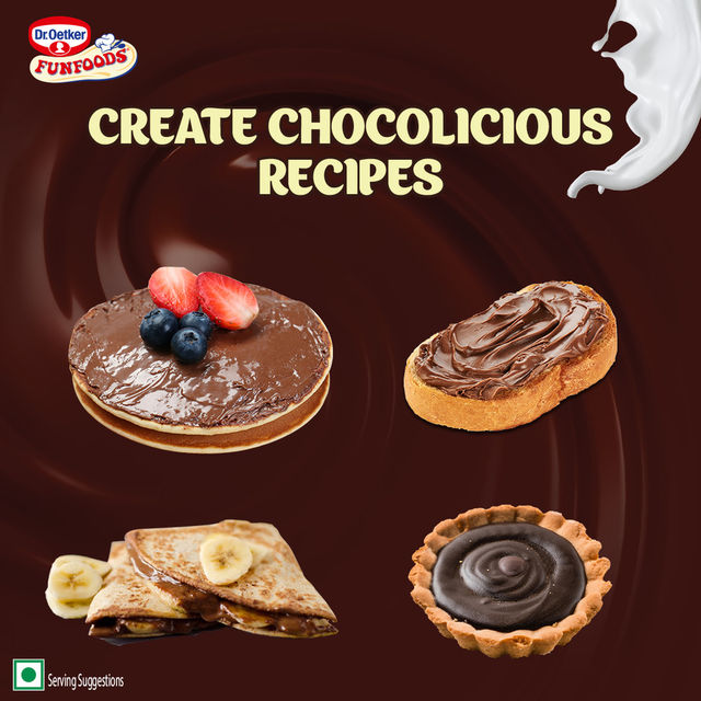 Dr. Oetker FunFoods Chocolate Milk Spread