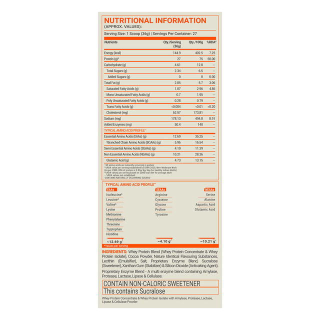 Fuel One Whey Max Protein Powder (Chocolate)