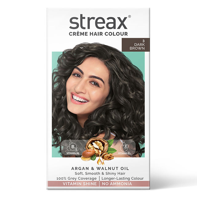 Streax Cream Hair Colour Dark Brown