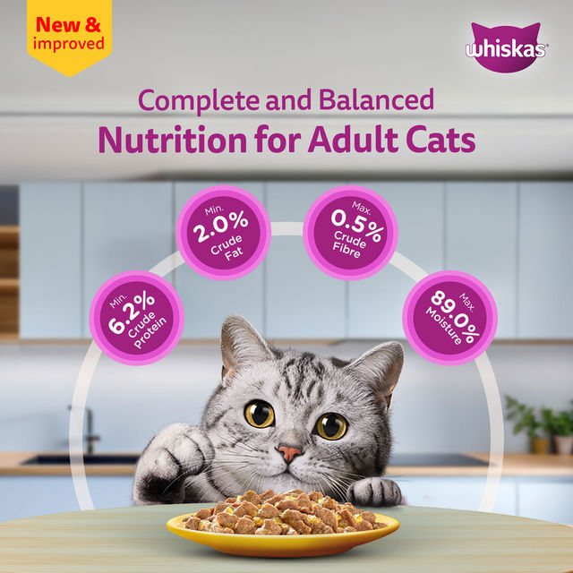 Whiskas Adult Chicken in Gravy Wet Cat Food
