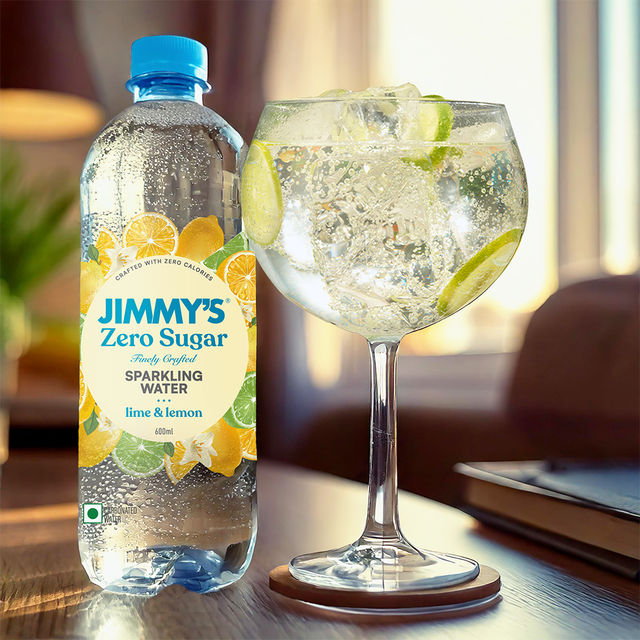 Jimmy's Cocktails Zero Sugar Lime & Lemon Sparkling Water