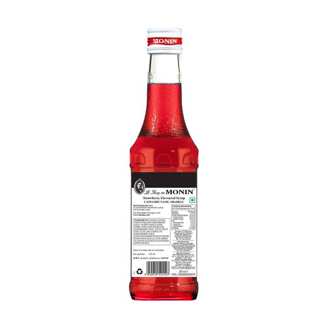 Monin Strawberry Syrup