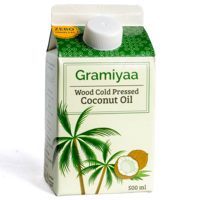 Gramiyaa Coconut Oil - Wood Cold Pressed