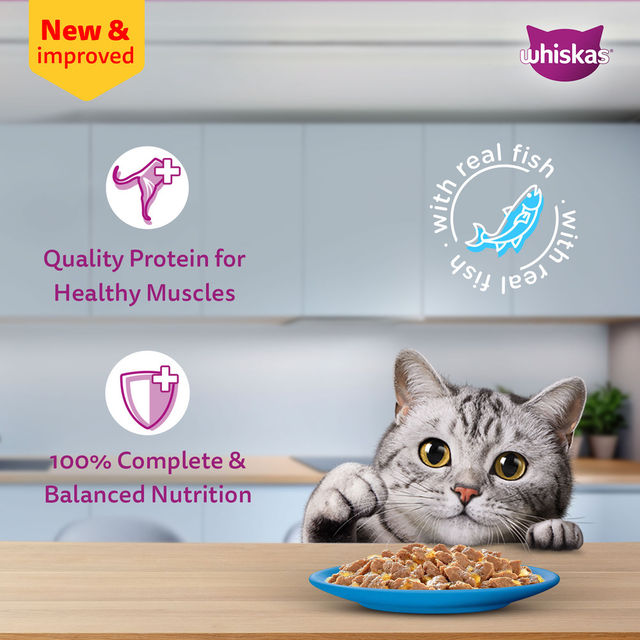 Whiskas Adult Tuna in Jelly Wet Cat Food
