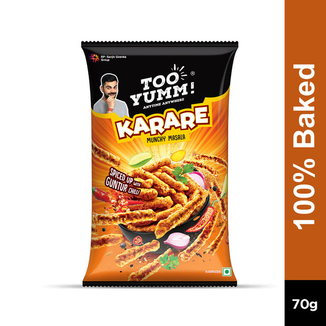 Too Yumm! Karare Baked Munchy Masala Crisps