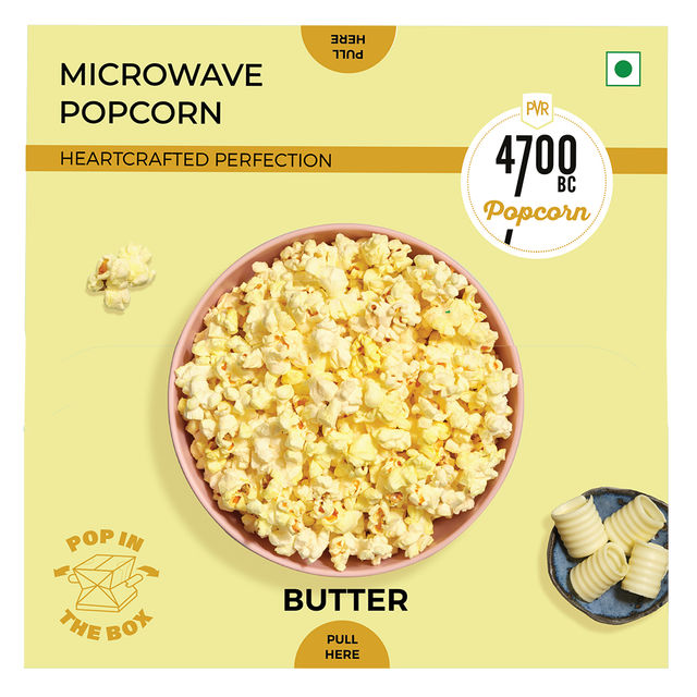 4700Bc Microwave Popcorn Pop Box | Butter 80 g Combo