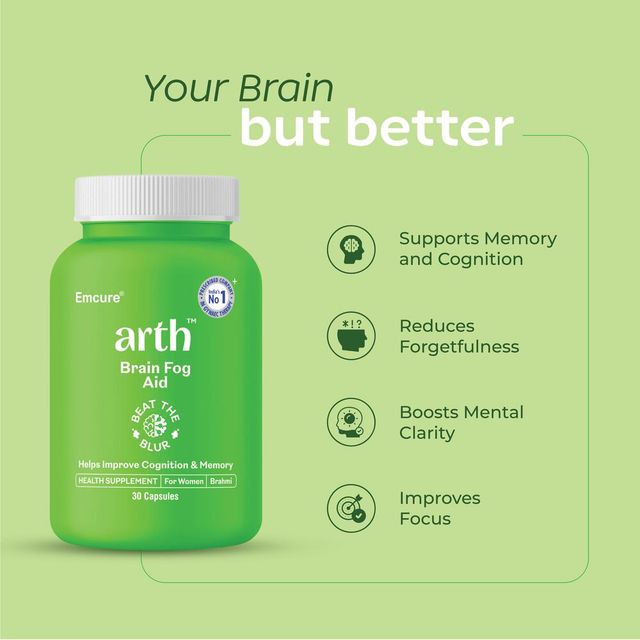 Arth Brain Fog Support(30 Capsules)