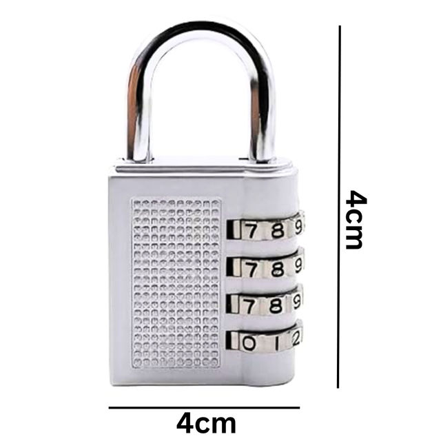 Se7en Number Combination Padlock - Resettable 1 pc Combo