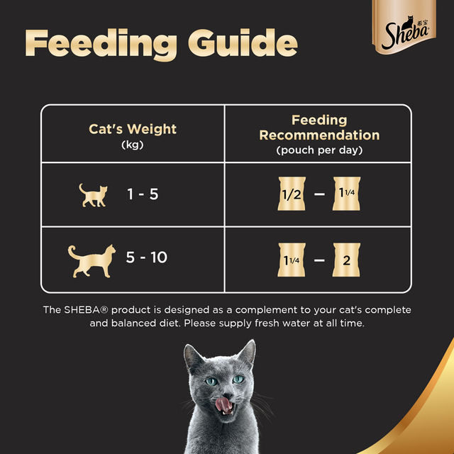 Sheba Rich Adult Maguro & Bream Flavour Wet Cat Food