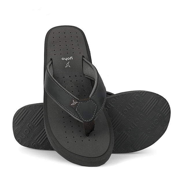 Yoho Men's Slippers ArchFlex | Monsoon Grey - UK10