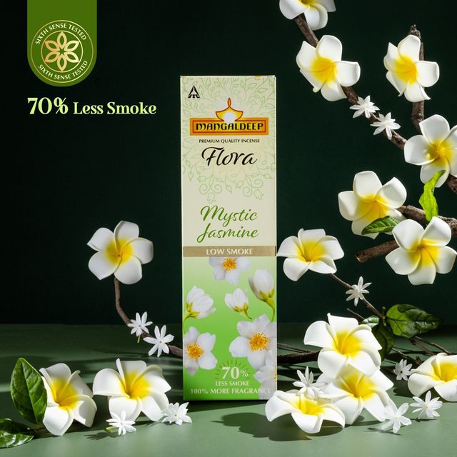 Mangaldeep Low Smoke Jasmine