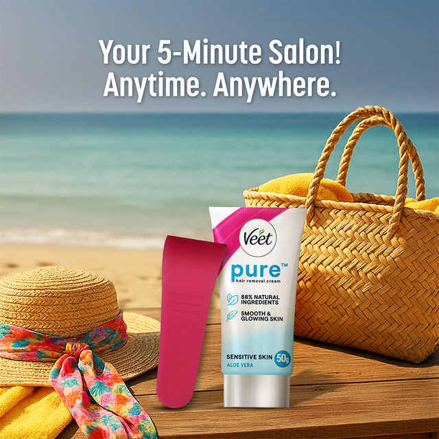 Veet Pure Hair Removal Cream - Sensitive Skin
