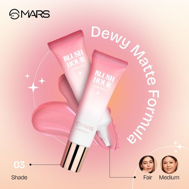 MARS Cosmetics Liquid Blush Hour 03 - Sunkissed 12.0 MILLILITRE