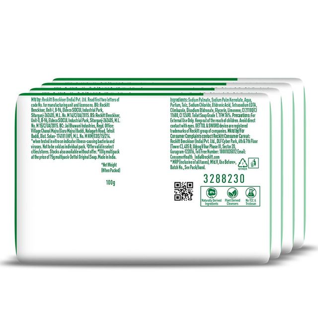 Dettol Original Soap with 12hr protection