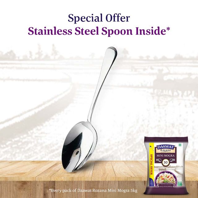 Daawat Rozana Mini Mogra Rice 5 kg Combo