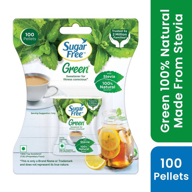 Sugarfree Green 100% Natural Made From Stevia