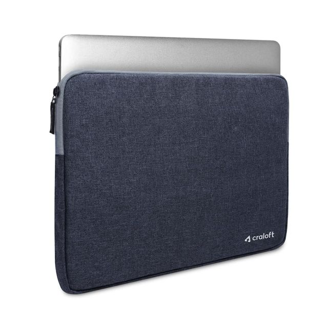 Craloft 14 Inch Laptop Sleeve Cover Bag for MacBook/Dell/HP/Lenovo - Office & Travel Use (L26)