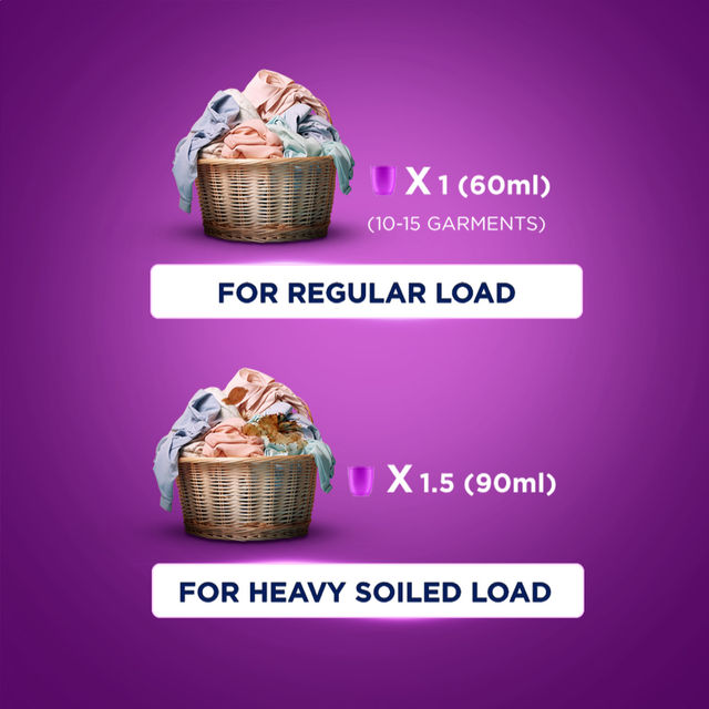 Surf Excel Matic Front Load Liquid Detergent 2 L & Front Load Detergent Liquid 1 L Combo