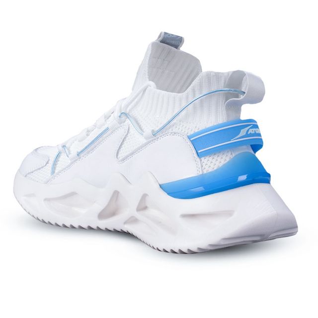 Atom Men's White Casual Sneakers | UK 10