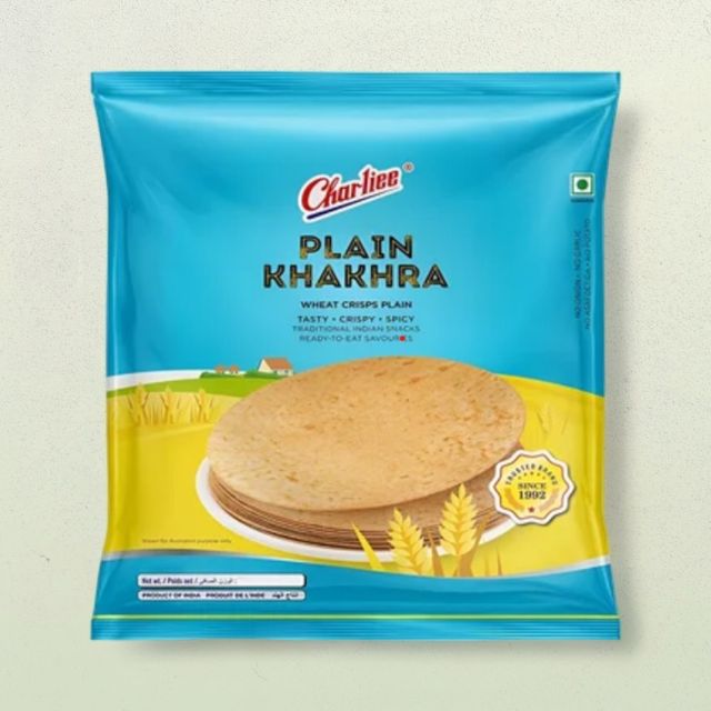 Charliee Plain Khakhra 156 g Combo
