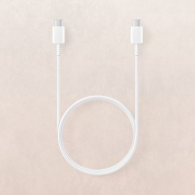 Samsung USB cable USB and Type C port 1 m - White