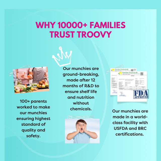Troovy Healthy High Protein Ragi Chips (No Palm Oil, No Chemicals)