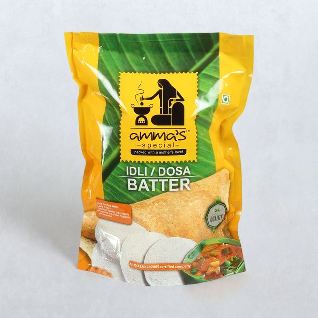 Amma's Special Idli Dosa Batter (Pouch) 1 kg Combo