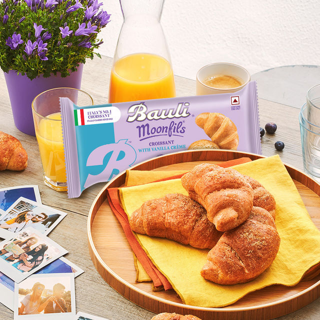 Bauli Moonfils Croissants Vanilla (Egg) 45g