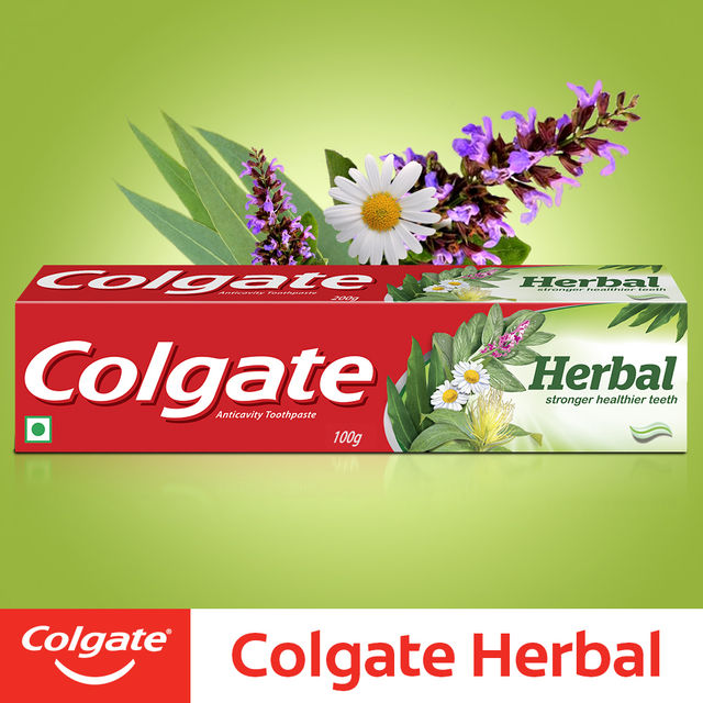 Colgate Toothpaste - Herbal Natural