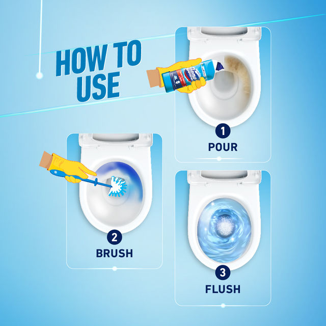 Domex Toilet Cleaner Liquid, Ocean Fresh