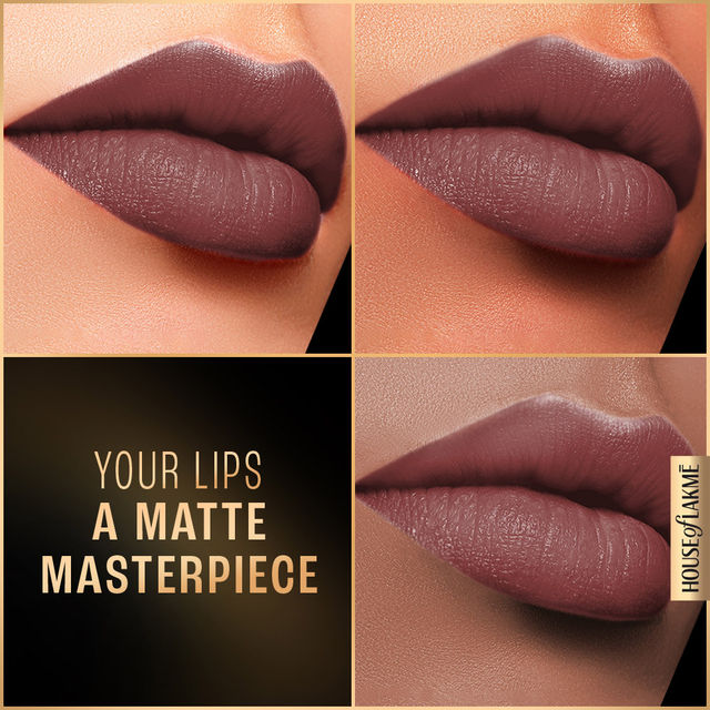 Lakme Forever Liquid Lipstick - Nude Dream | Lightweight(5.6ml) & Cadbury Dairy Milk Silk Bubbly Chocolate Bar(50gms) Combo