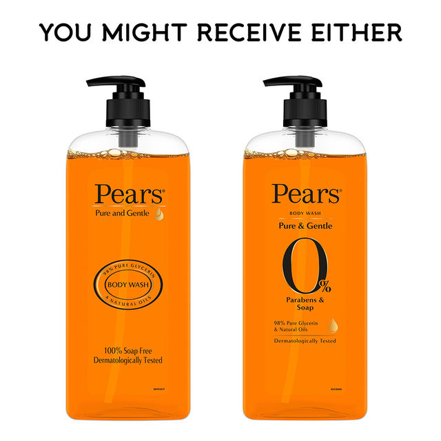 Pears Pure & Gentle Shower Gel SuperSaver XL Pump Bottle With 98% Pure Glycerine