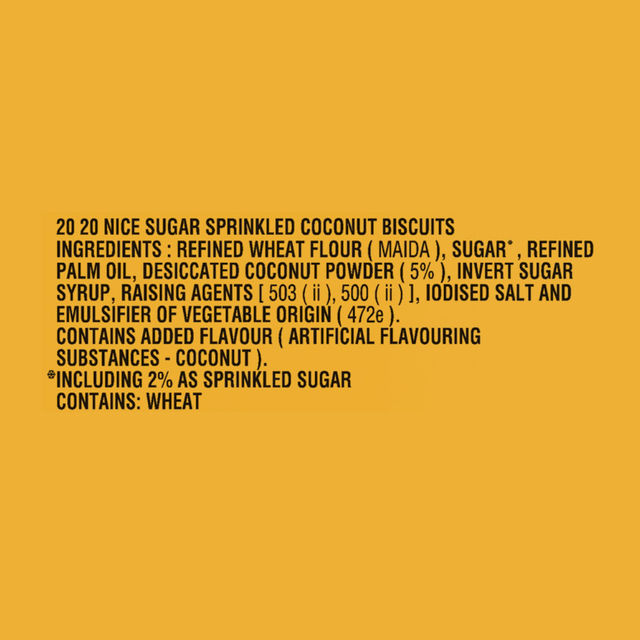 Parle 20-20 Nice Coconut Biscuits