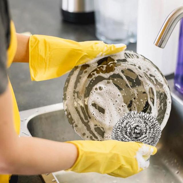 Gebi Sparkle Plus Stainless Steel Scrubbers