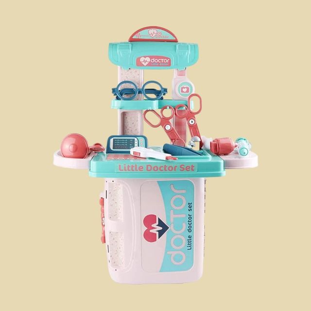 Wembley Pretend Play Doctor Kit Toys With Suitcase - Isi Approved (Doctor Set - Briefcase)