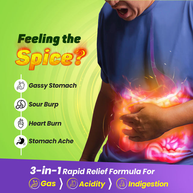 Fast&Up Gas Gone Indigestion And Acidity Relief - Jal Jeera