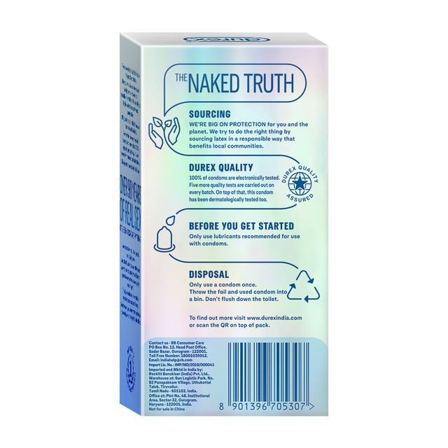 Durex Invisible Condom - Super Ultra Thin Condoms