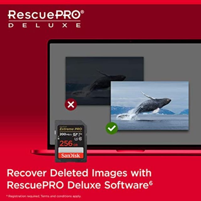 Sandisk Extreme Pro Sd Uhs I 256Gb Card For 4K Video,200Mb/S Read & 140Mb/S Write