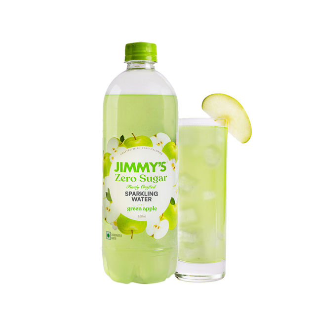 Jimmy's Cocktails Zero Sugar Green Apple Sparkling Water