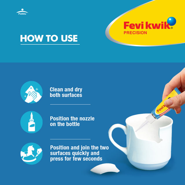 Fevikwik Instant Adhesive (3 gm)