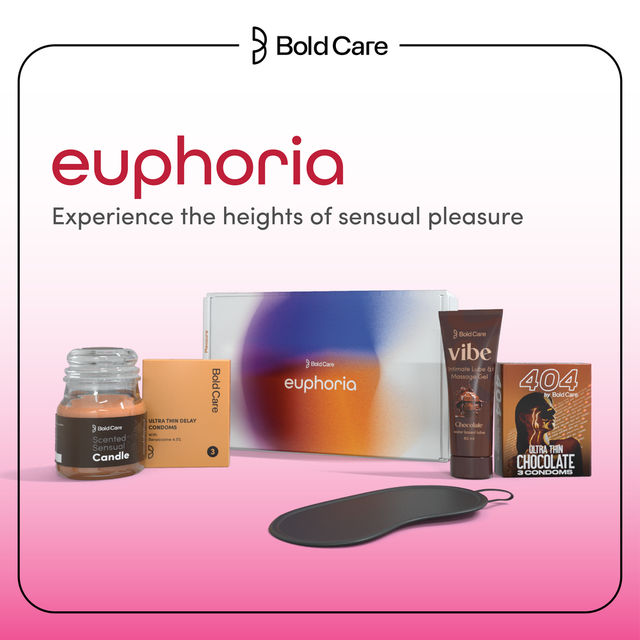 Bold Care Euphoria Giftset For Couples - Designed For Ultimate Pleasure & Excitement