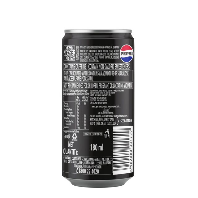 Pepsi Cola Diet Soft Drink