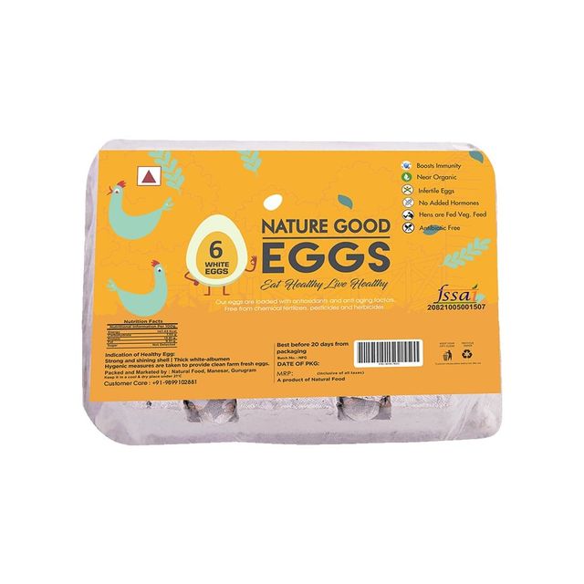 Nature Good White Eggs